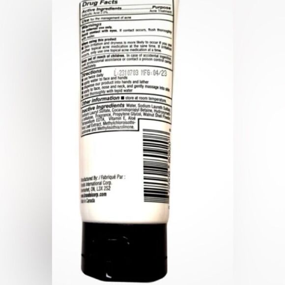 🛍️2 Kissable Deep Cleaning Foaming Acne Scrub Salicylic Acid Acne treatment 💥 - Picture 3 of 11